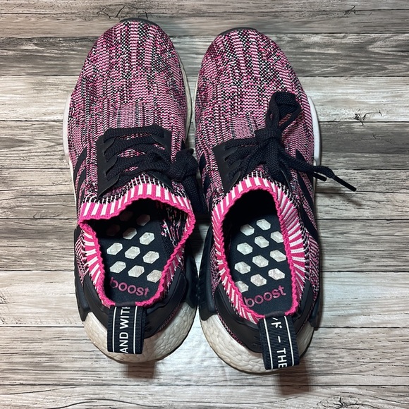 Adidas NMD R1 Primeknit Pink Rose Boost Women’s (BB2363 - Picture 9 of 11